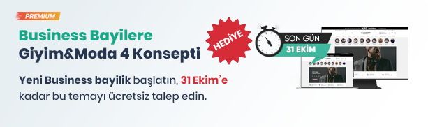 Business Bayilik Hediye Avantajı: <br>Giyim & Moda E-ticaret #4